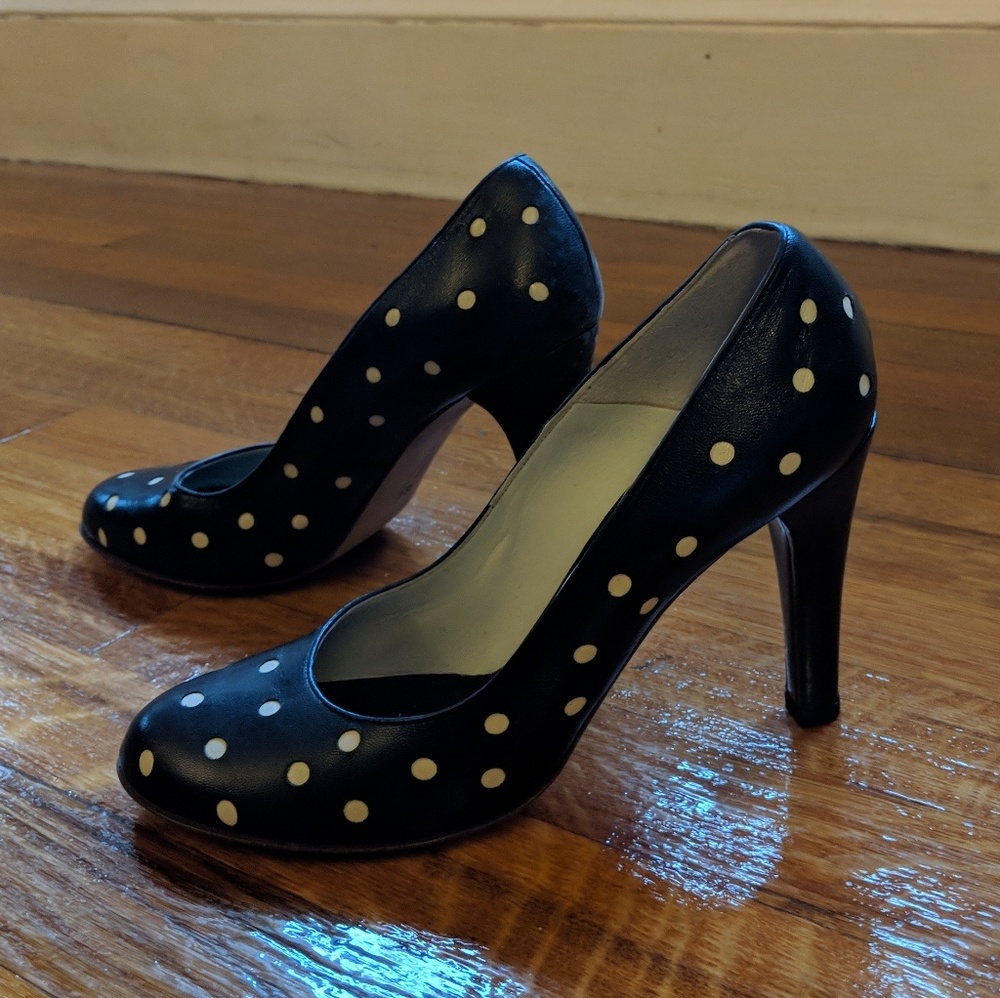 Marc Jacobs polka dot heels